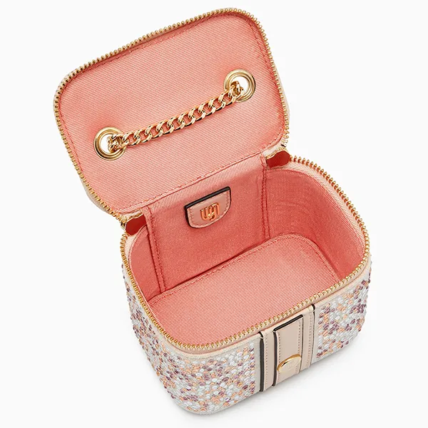 Túi Đeo Chéo Nữ Lyn Dream Box Mini Crossbody Bag L25FBWC005 Màu Nude