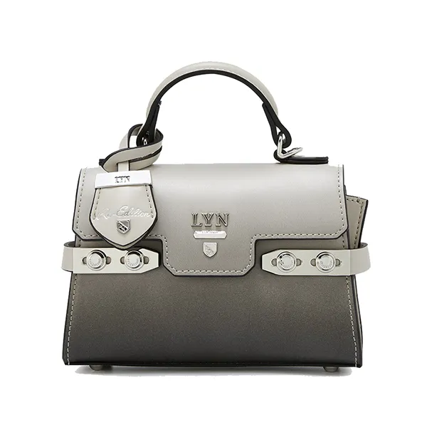 Túi Đeo Chéo Nữ Lyn Fineness Reedition Xs Crossbody Bag - Black Variation 2 L25FBWA057 Màu Đen Xám