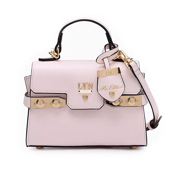 Túi Đeo Chéo Nữ Lyn Fineness Reedition Xs Crossbody Bag - Light Pink L25FBWA057 Màu Hồng