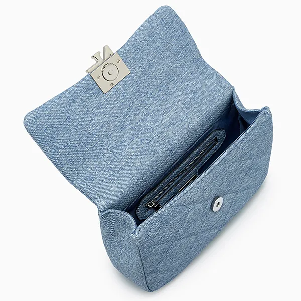 Túi Đeo Chéo Nữ Lyn Haylee M Shoulder Bag - Blue Variation 2 L25FBWC022 Màu Xanh Blue