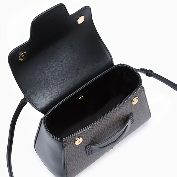 Túi Đeo Chéo Nữ Lyn Milton Infinite Top S Handbags - Black L25FBWA032 Màu Đen