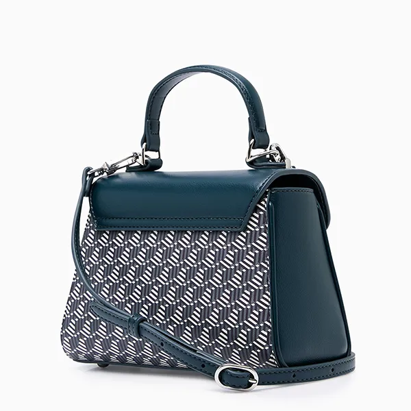 Túi Đeo Chéo Nữ Lyn Milton Infinite Top S Handbags - Dark Green L25FBWA032 Màu Xanh Đậm
