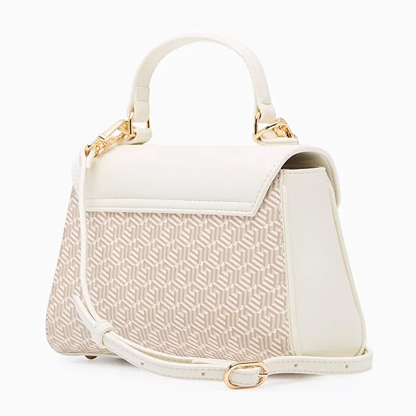 Túi Đeo Chéo Nữ Lyn Milton Infinite Top S Handbags - Ivory L25FBWA032 Màu Trắng Kem