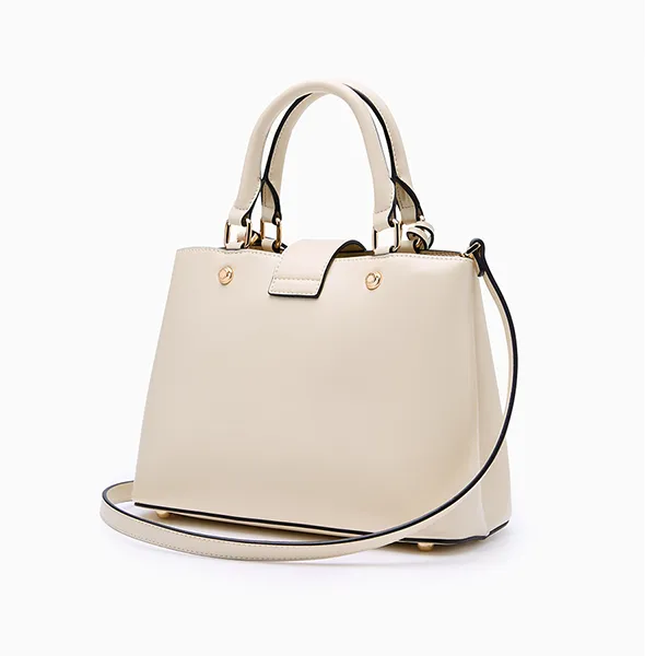 Túi Đeo Chéo Nữ Lyn Re-Edit Athen M Tote Bag - Ivory L26CBWA049 Màu Trắng Kem