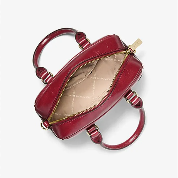 Túi Đeo Chéo Nữ Michael Kors MK Thompson Extra-Small Distressed Convertible Satchel 35F5G7OC0Y Màu Đỏ