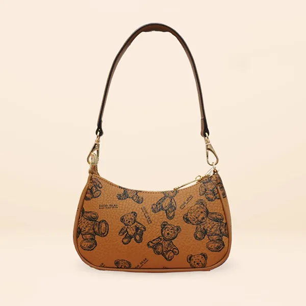 Túi Đeo Vai Nữ Guoo Bear GU1281-4920 Màu Nâu