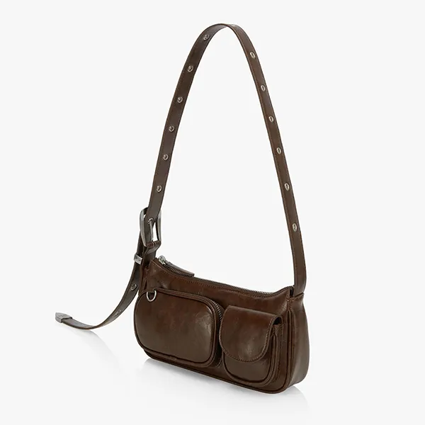 Túi Đeo Vai Nữ Find Kapoor Patti Bag 25 Brown FBBK25XBOBW Màu Nâu