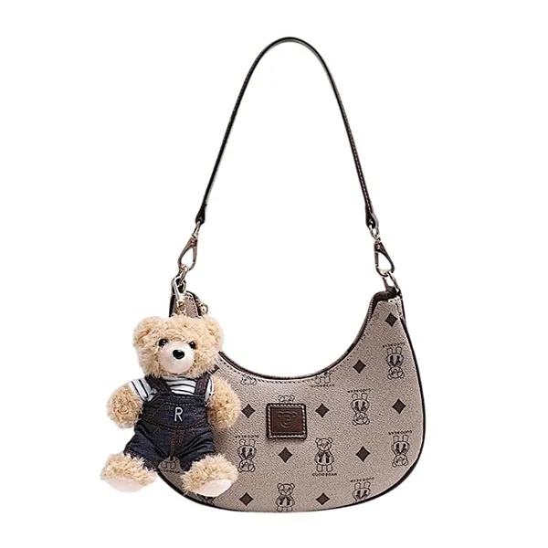 Túi Đeo Vai Nữ Guoo Bear Bag GU1163-19260 Màu Xám