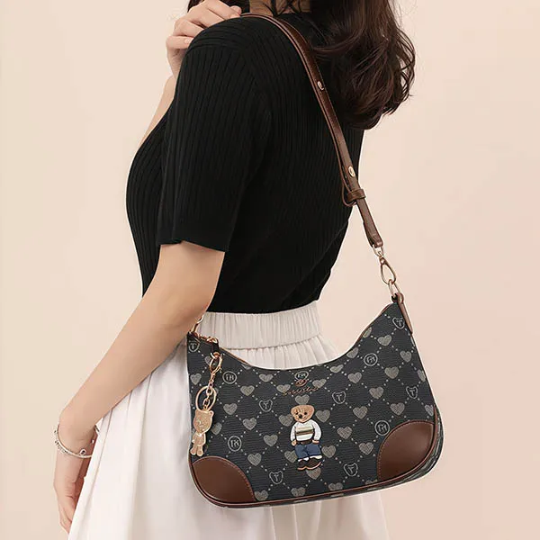 Túi Đeo Vai Nữ Guoo Bear Bag GU1220-28220 Màu Xanh Navy