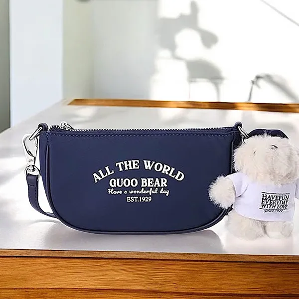 Túi Đeo Vai Nữ Guoo Bear TT2131 - GU1006 Xanh Đen