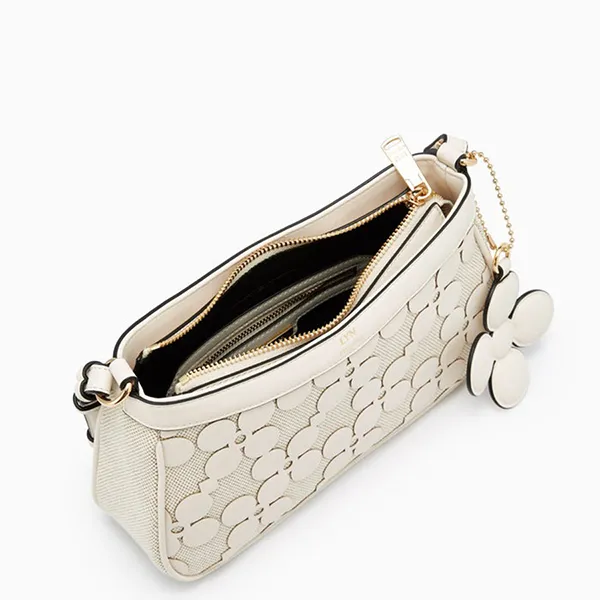 Túi Đeo Vai Nữ Lyn Corey Shoulder Bag - Ivory L25FBWB005 Màu Trắng Kem