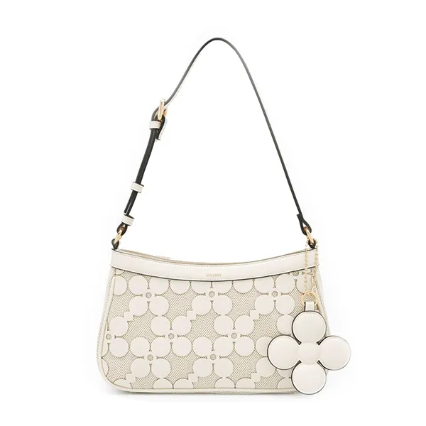 Túi Đeo Vai Nữ Lyn Corey Shoulder Bag - Ivory L25FBWB005 Màu Trắng Kem
