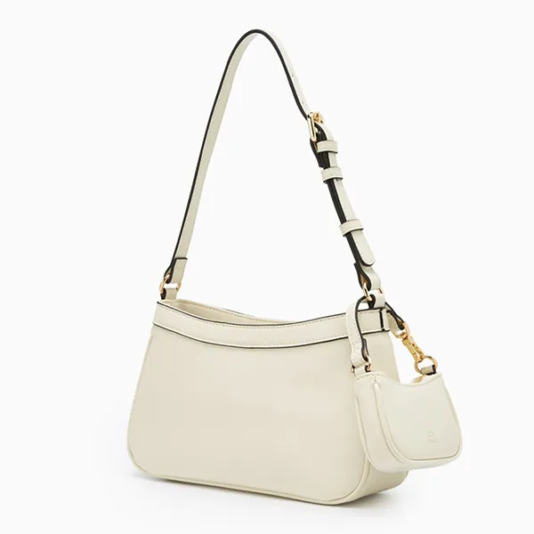Túi Đeo Vai Nữ Lyn Corey Shoulder Bag - Ivory L25FBWB007 Màu Trắng Kem
