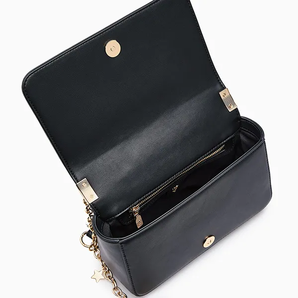 Túi Đeo Vai Nữ Lyn Cosmic Moon Infinite Love Crossbody Bag - Black L25FBWA080 Màu Đen