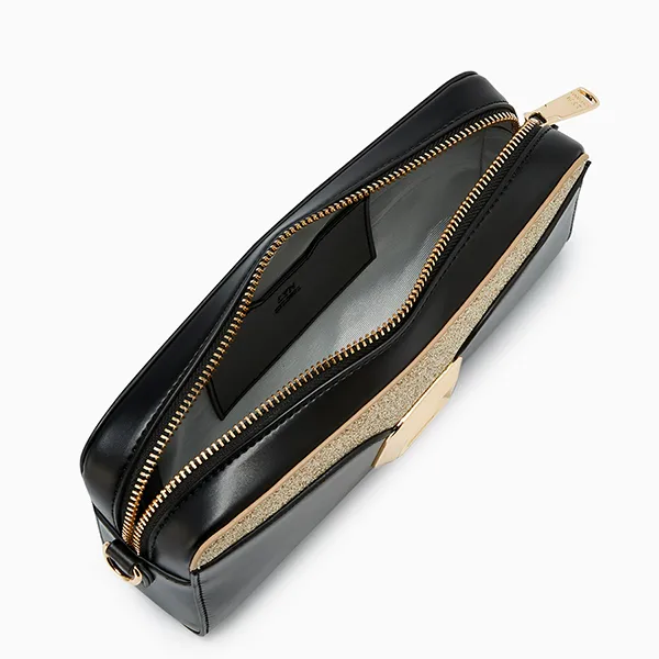 Túi Đeo Vai Nữ Lyn Diva Clutch Crossbody Bag - Black L25FBWC025 Màu Đen