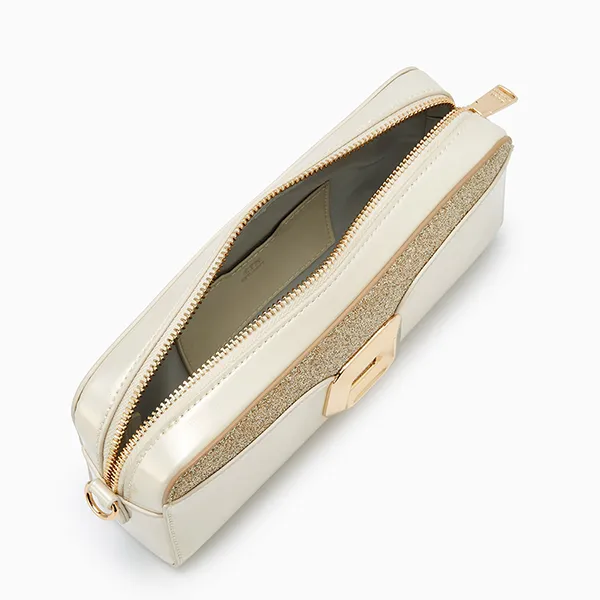 Túi Đeo Vai Nữ Lyn Diva Clutch Crossbody Bag - Light Beige L25FBWC025 Màu Kem Be