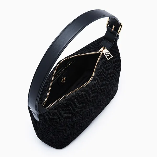 Túi Đeo Vai Nữ Lyn Marceline Shoulder Bag - Black L26CBWA011 Màu Đen
