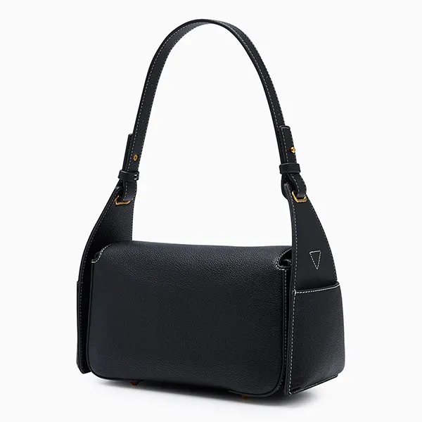 Túi Đeo Vai Nữ Lyn Moria Hobo M Shoulder Bag - Black L25FBWA025 Màu Đen