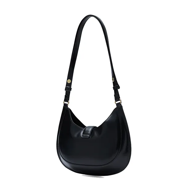 Túi Đeo Vai Nữ Lyn Venus M Shoulder Bag - Black L25FBWB039 Màu Đen