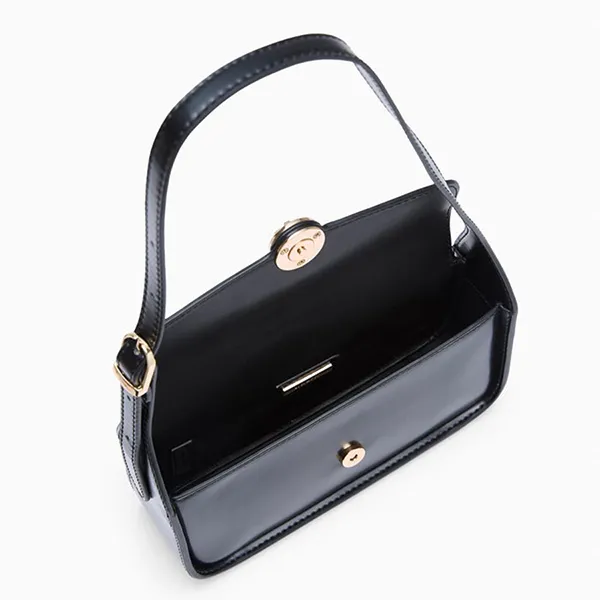 Túi Đeo Vai Nữ Lyn Venus S Shoulder Bag - Black L25FBWB040 Màu Đen