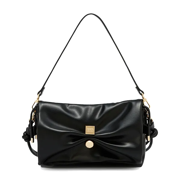 Túi Đeo Vai Nữ Lyn Yuki S Crossbody Bag - Black L25FBWA106 Màu Đen