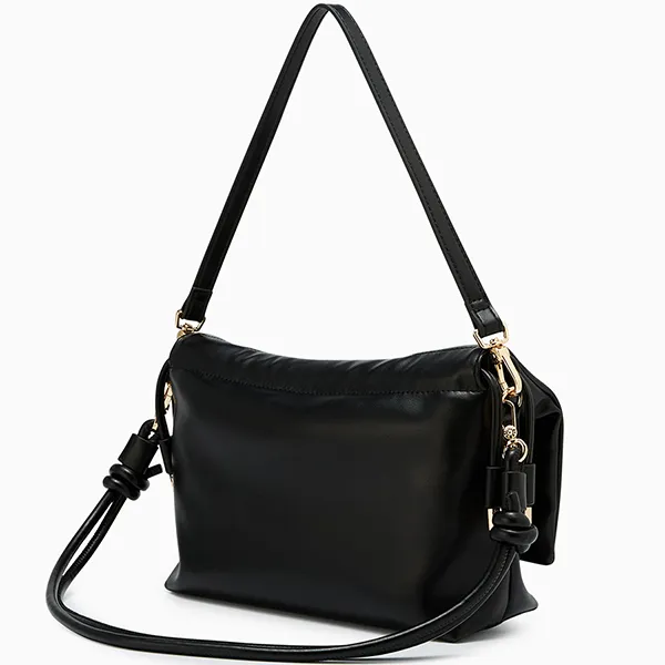 Túi Đeo Vai Nữ Lyn Yuki S Crossbody Bag - Black L25FBWA106 Màu Đen