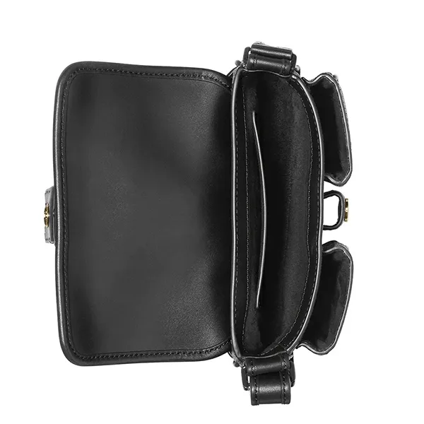 Túi Đeo Vai Nữ Michael Kors MK Colby Extra-Small Signature Logo Shoulder Bag Màu Đen