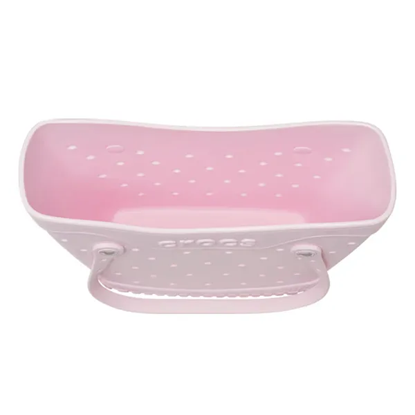 Túi Tote Nữ Crocs Classic Medium Woman Tote Bag Charm - Kitty Pink Milk Màu Hồng Sữa