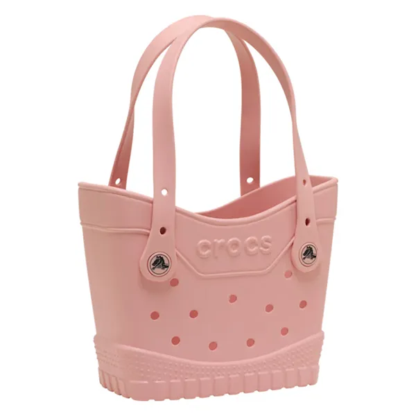 Túi Tote Nữ Crocs Classic Small Woman Tote Bag Charm Pinky Girl -Pink Milk Màu Hồng Sữa