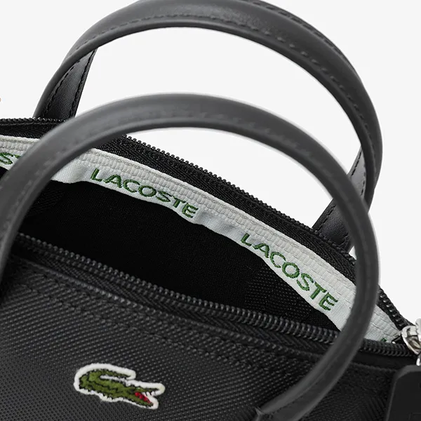 Túi Tote Nữ Lacoste L.12.12 Concept Mini Tote NF2609PM 000 Black Màu Đen