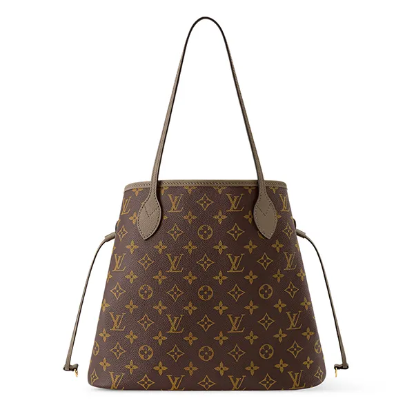 Túi Tote Louis Vuitton LV Neverfull Inside Out MM M25664 (Hai Mặt) Màu Be