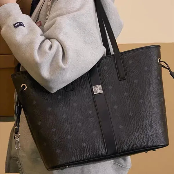 Túi Tote Nữ Guoo Bear GU1148-19250 Màu Đen