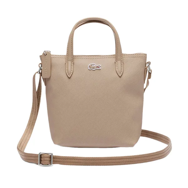 Túi Tote Nữ Lacoste L.12.12 Concept Mini Tote NF2609PM Q47 Màu Taupe
