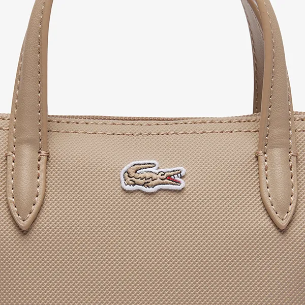 Túi Tote Nữ Lacoste L.12.12 Concept Mini Tote NF2609PM Q47 Màu Taupe