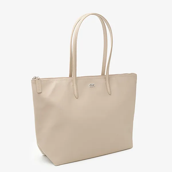 Túi Tote Nữ Lacoste Large L.12.12 Concept NF1888PM Q47 Màu Be