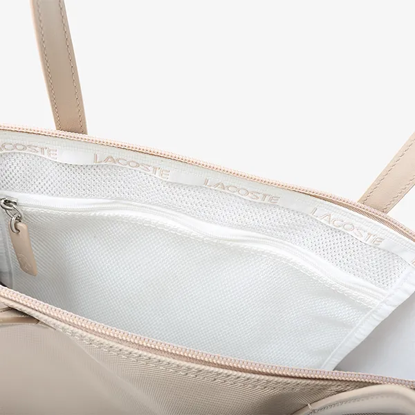 Túi Tote Nữ Lacoste Large L.12.12 Concept NF1888PM Q47 Màu Be