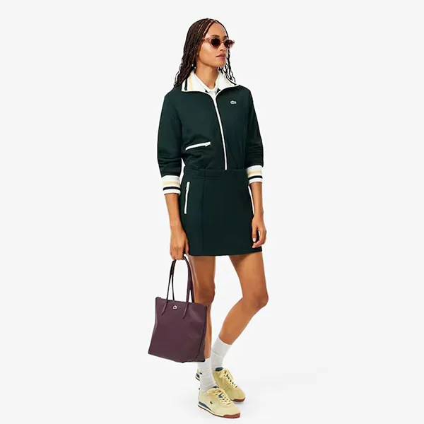 Túi Tote Nữ Lacoste Small L.12.12 Concept NF2037PO R31 Màu Tím