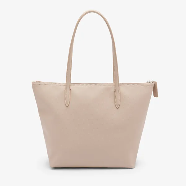 Túi Tote Nữ Lacoste Small L.12.12 Concept Tote Simply Taupe NF2037PK Q47 Màu Be