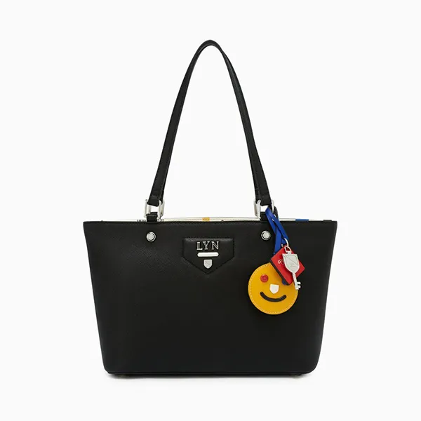 Túi Tote Nữ Lyn Re-Edit Bauhaus M Bag Printed Black L25FBWA059 Màu Đen