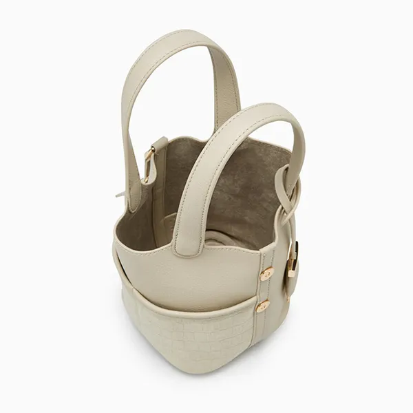 Túi Tote Nữ Lyn Sydney Infinite S Bag Ivory L25FBWA075 Màu Trắng Ngà