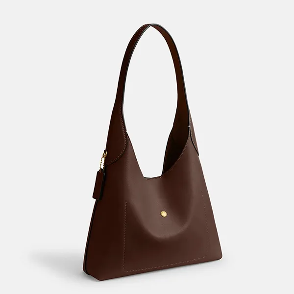 Túi Xách Nữ Coach Brooklyn Shoulder Bag 28 CU068 Brown Màu Nâu