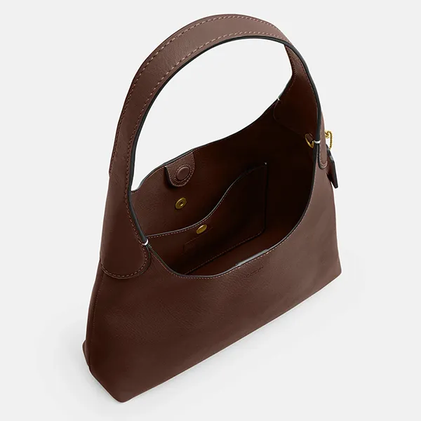 Túi Xách Nữ Coach Brooklyn Shoulder Bag 28 CU068 Brown Màu Nâu