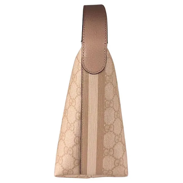 Túi Xách Tay Nữ Gucci GG Supreme Handbag Beige Màu Be