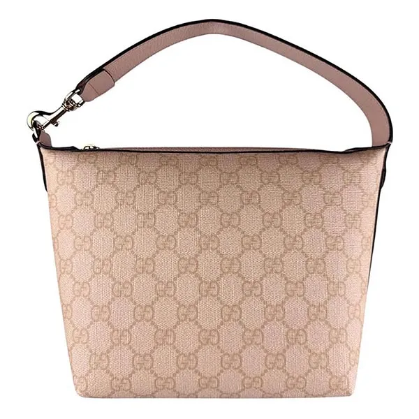 Túi Xách Tay Nữ Gucci GG Supreme Handbag Beige Màu Be