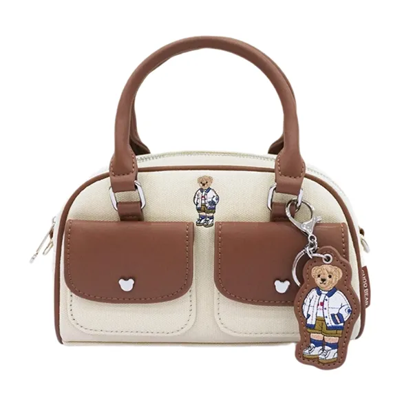 Túi Xách Tay Nữ Guoo Bear GU1346-10040 Màu Be Nâu
