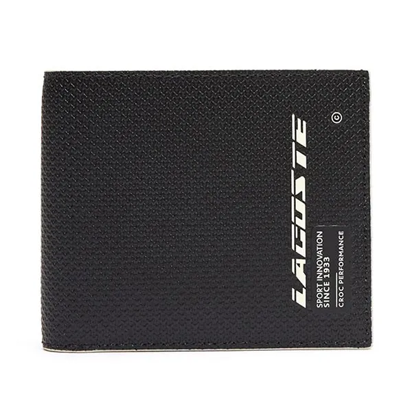 Ví Nam Lacoste Chantaco Small Wallet NH3999RZ K41 Màu Đen