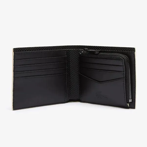 Ví Nam Lacoste Chantaco Small Wallet NH3999RZ K41 Màu Đen