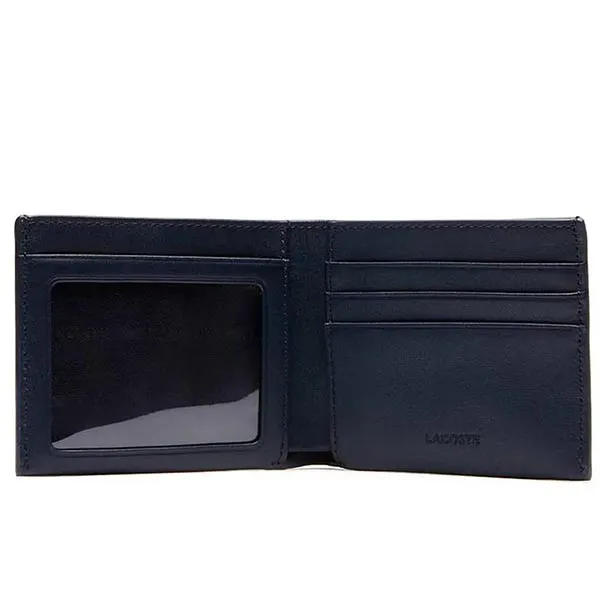 Ví Nam Lacoste Men's Wallet NH2832IC Màu Xanh Navy