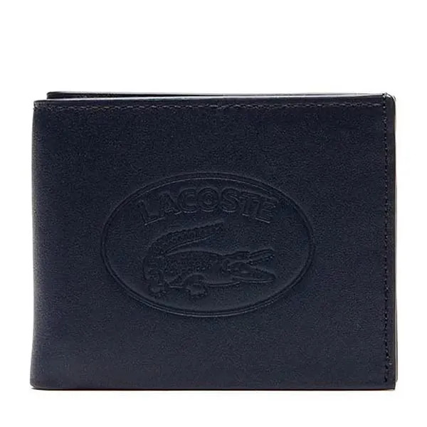Ví Nam Lacoste Men's Wallet NH2832IC Màu Xanh Navy