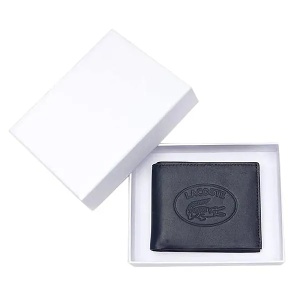 Ví Nam Lacoste Men's Wallet NH2832IC Màu Xanh Navy